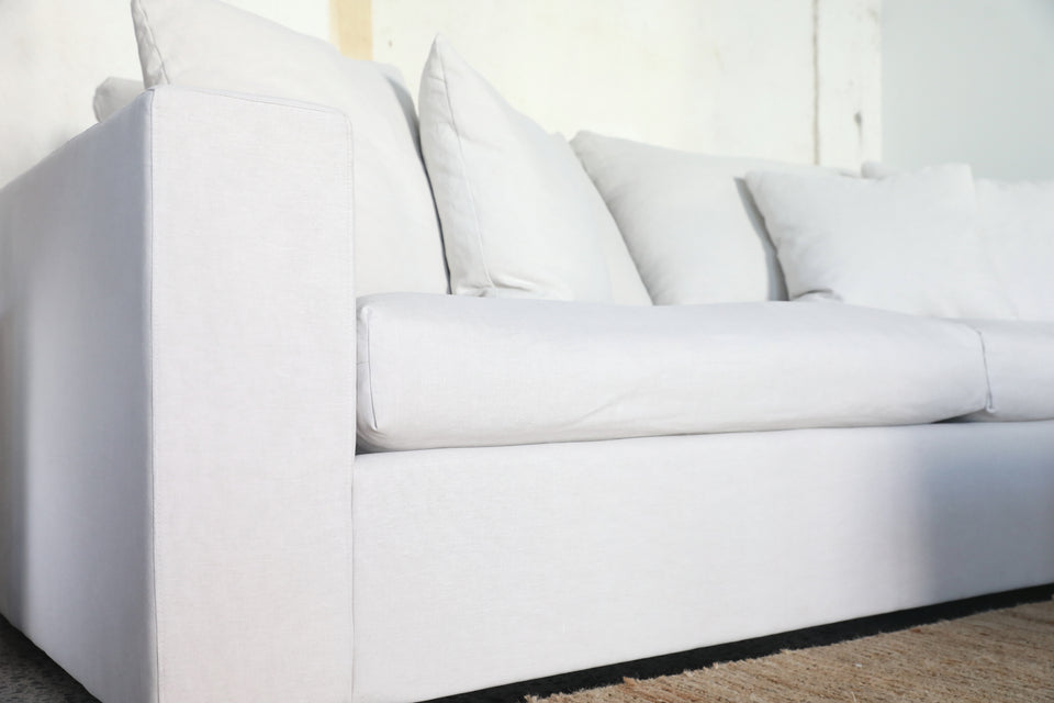 Aalto sofa, nz sofa, linen sofa